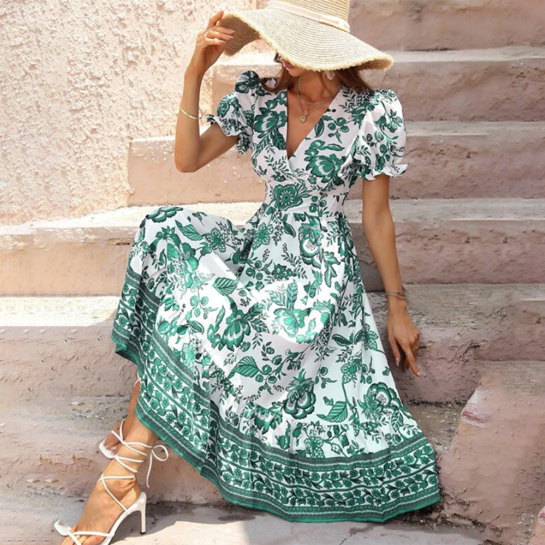 Modern Elegant floral dress