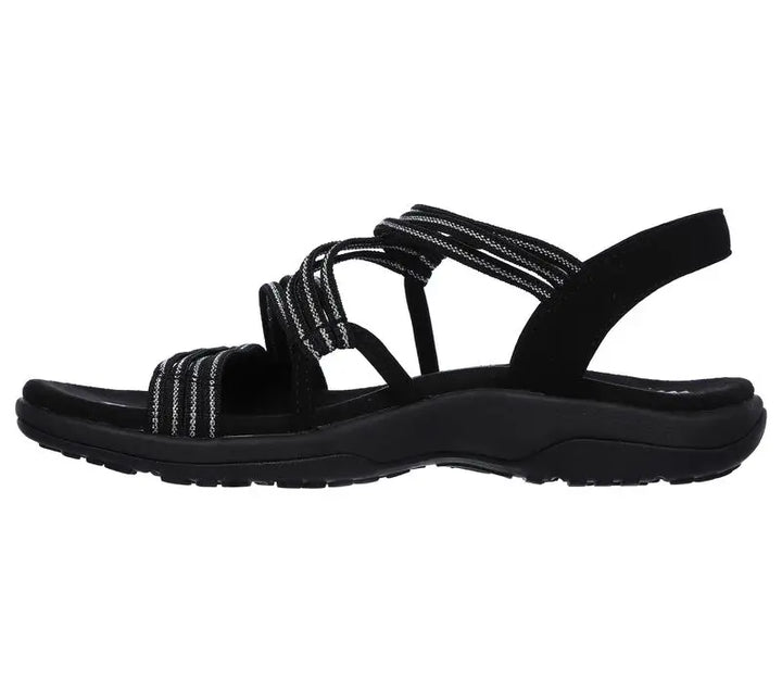 Comfortable flat sandals with soft soles