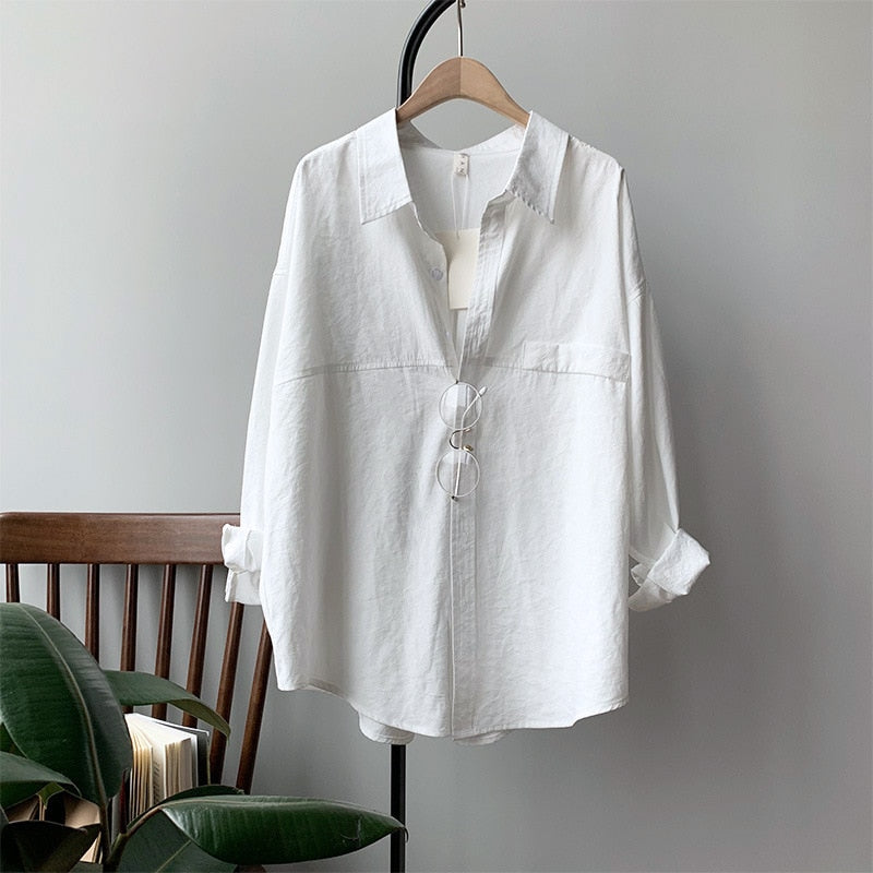 Blouse - Comfortable, robust oversize blouse