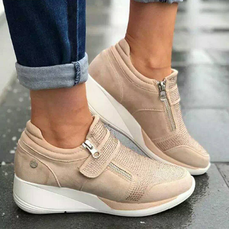 Leisure wedge shoes