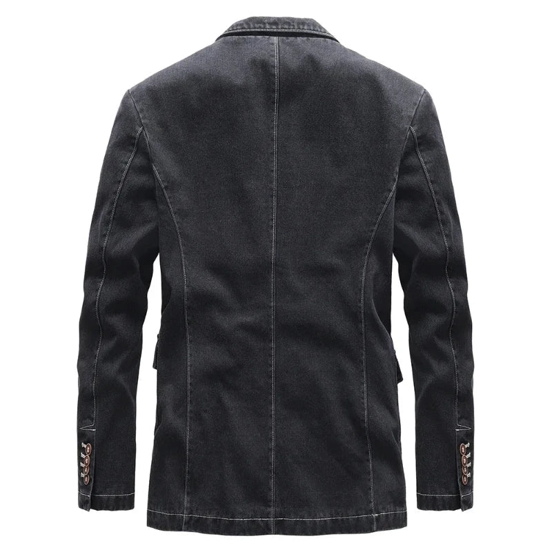 Men's - Denim Jacket - Classic Fit - Stylish & Durable Outerwear