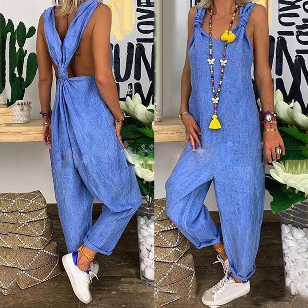 Knotted jumpsuit