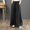 Casual linen summer trousers