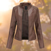 Leather jacket for women