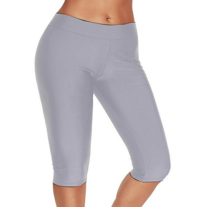 Ladies High Waist Fitness Leggings with wide waistband