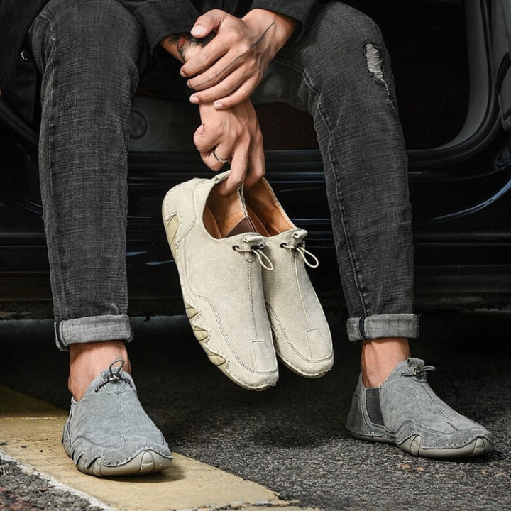 Leather loafer