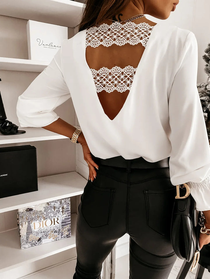 Elegant lace top