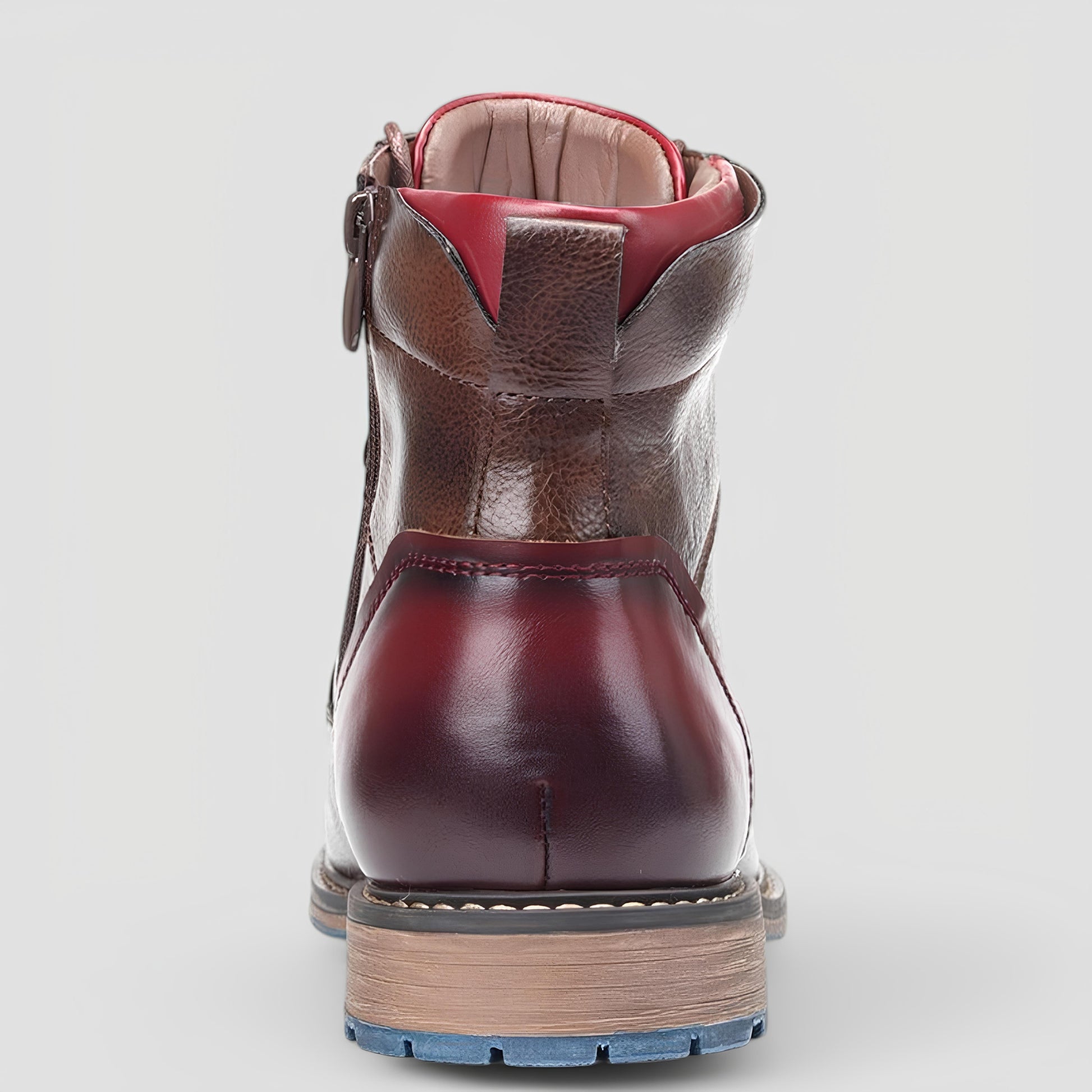 Men's - Boots - Full-Grain Leather - Burnished Finish