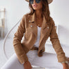 Women's jacket - New cowboy windbreaker: slim and elegant