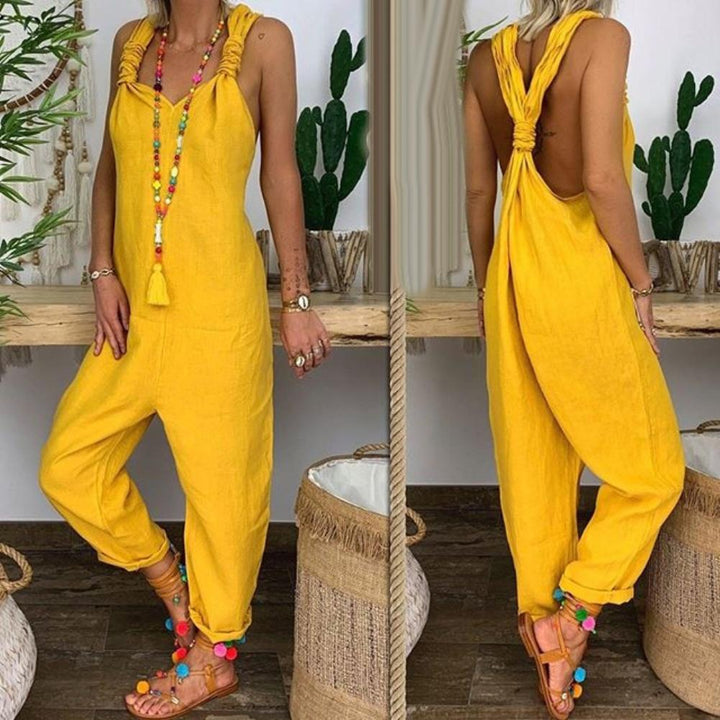 Knotted jumpsuit