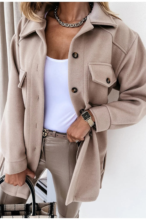 Women's casual coat