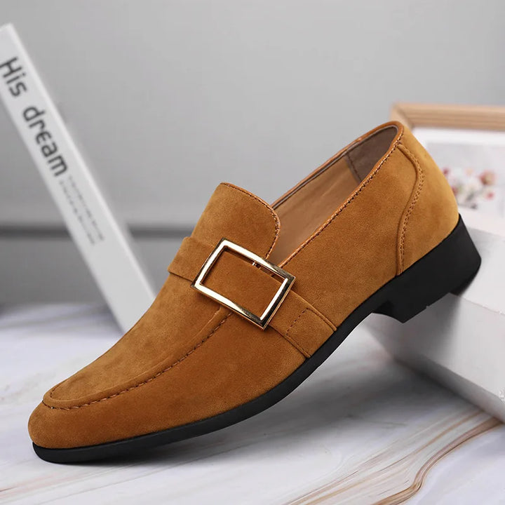 Suede Business Loafers