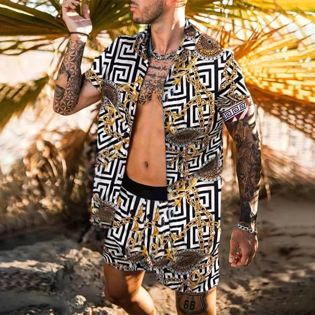 Men's Casual Two-Piece Set
