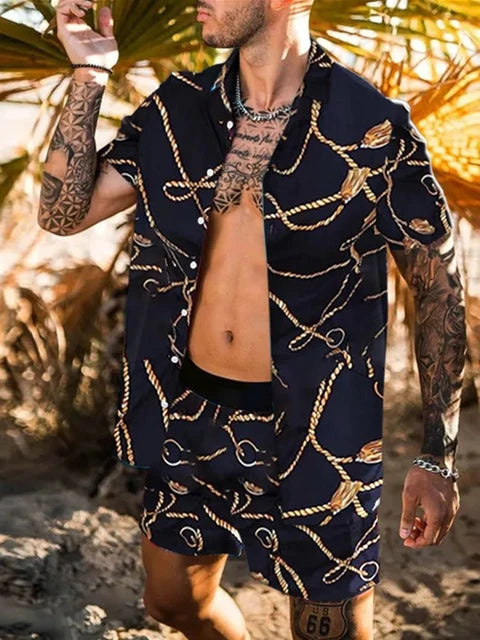 Men's Casual Two-Piece Set