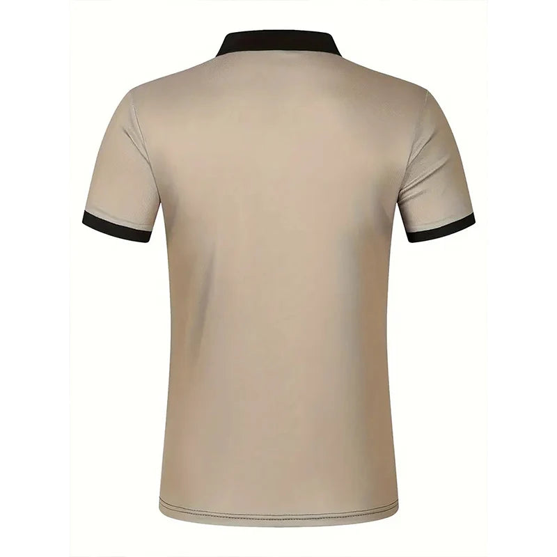 Men's Business Casual Polo Shirt