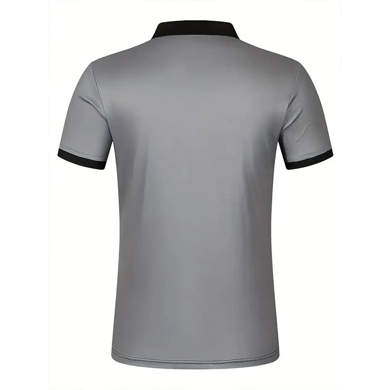 Men's Business Casual Polo Shirt