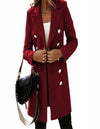 Half-length elegant and warm coat for women