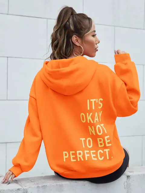 Imperfect art hooded jacket