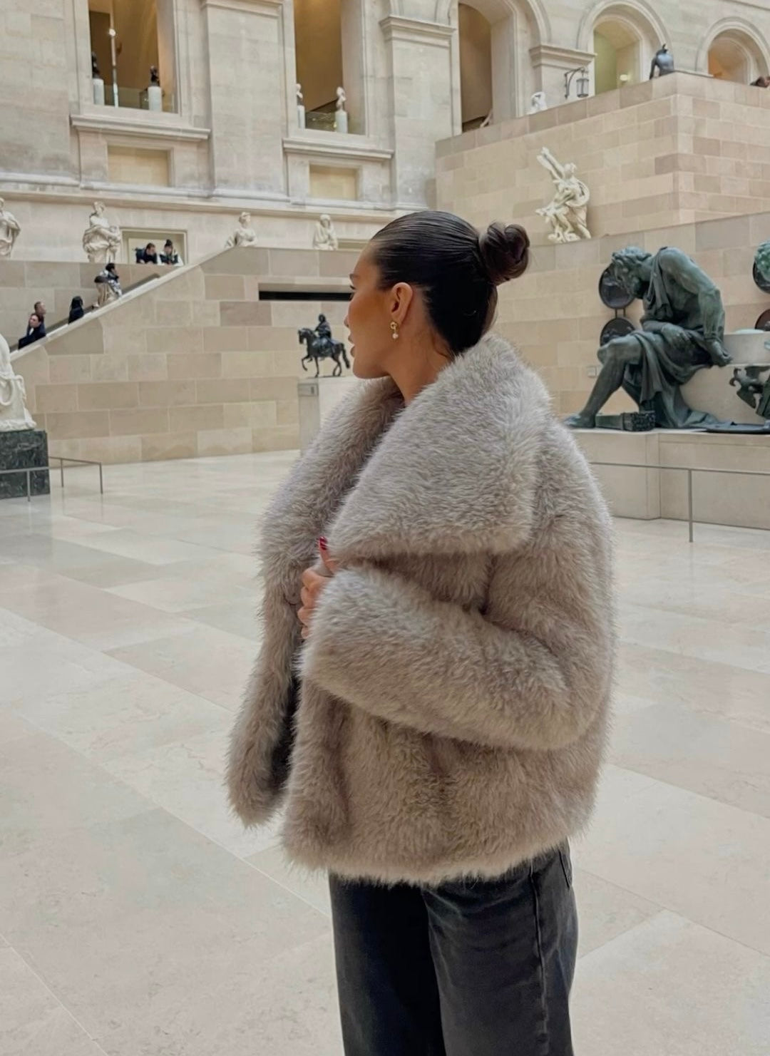 Gisele | Faux fur coat