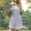 Long style hoodies for women