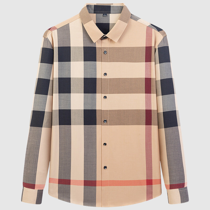 Shirt With Checkerboard Plaid