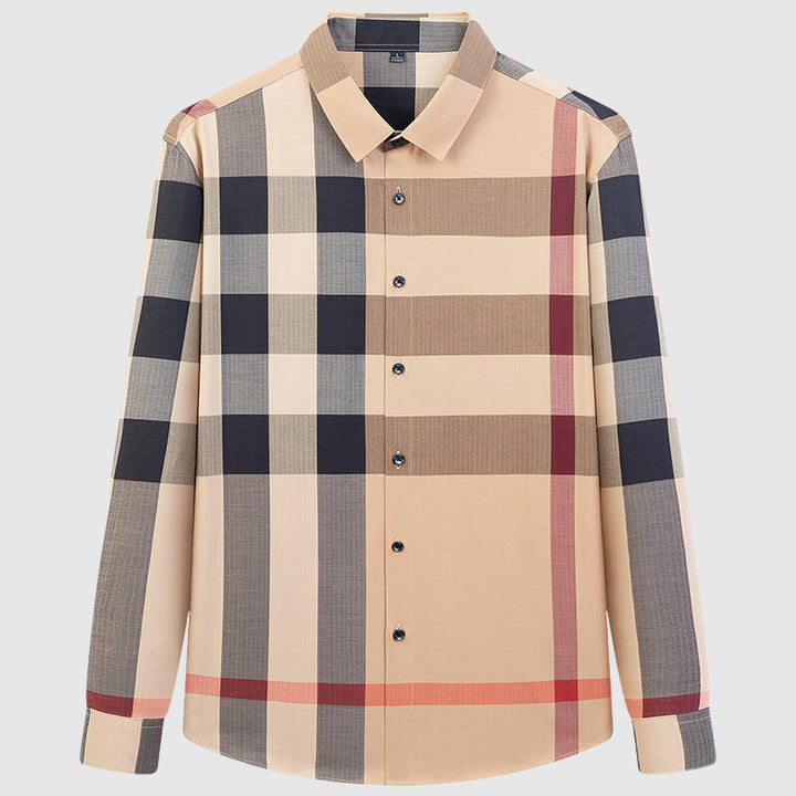 Shirt With Checkerboard Plaid