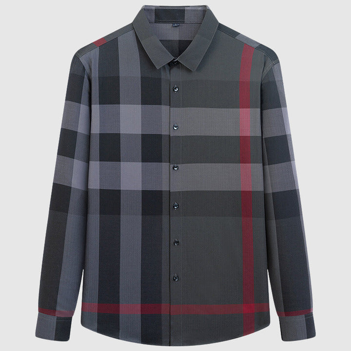 Shirt With Checkerboard Plaid