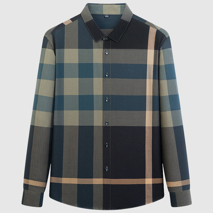 Shirt With Checkerboard Plaid