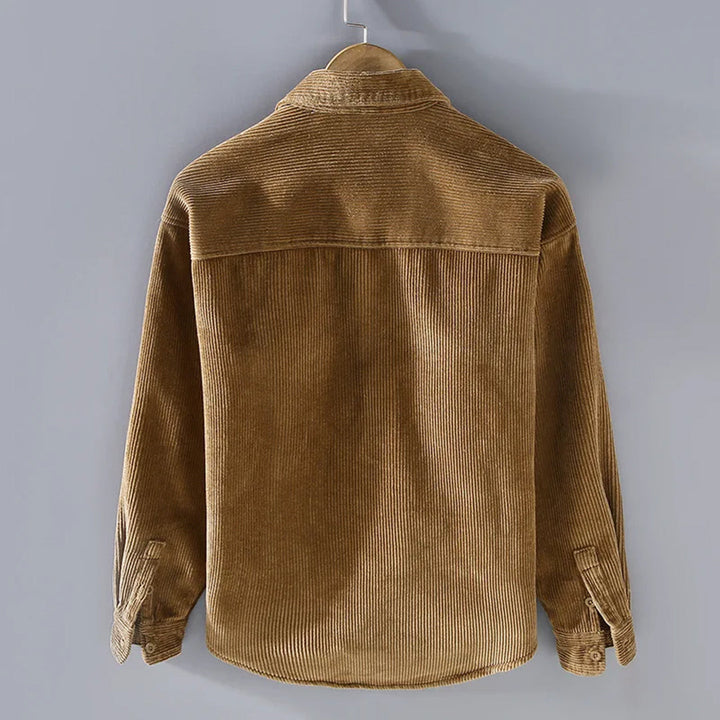 Men's corduroy shirt for winter