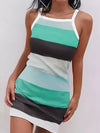 Dress With Colour Blocks and Straps