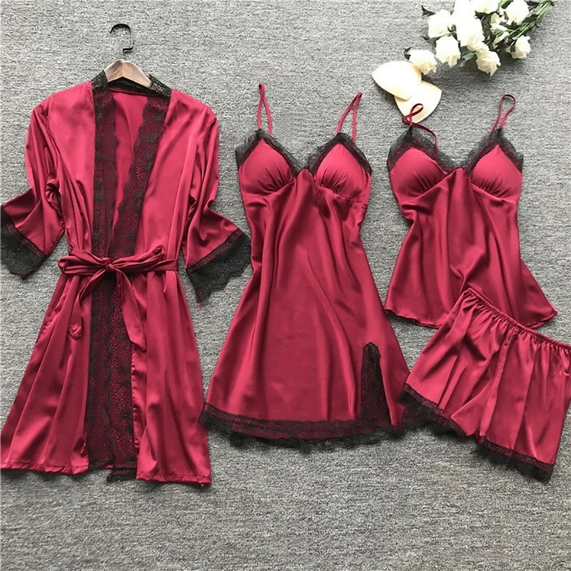 Satin pyjama set