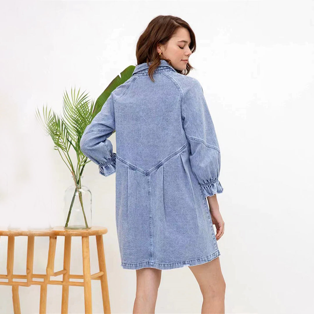 Comfortable shirt dress