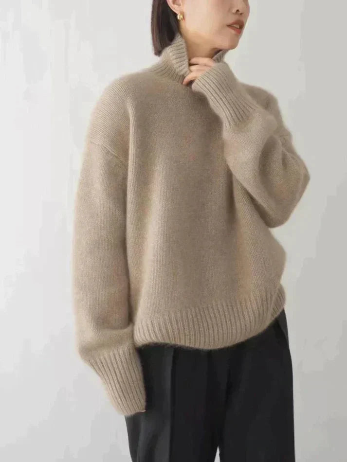 Elegant turtleneck jumper