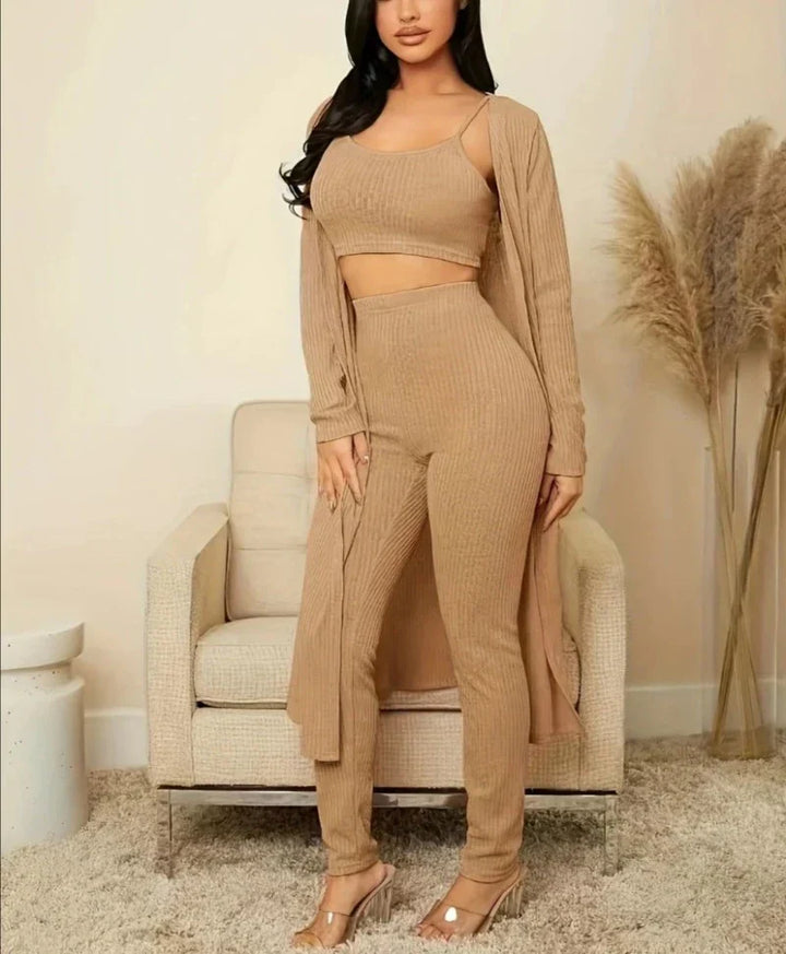 Comfortable three-piece set