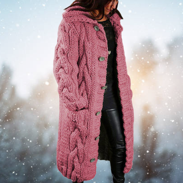 Marceline™ Luxurious comfort Thick woven ladies cardigan