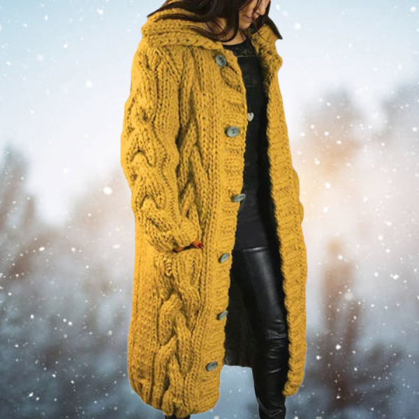 Marceline™ Luxurious comfort Thick woven ladies cardigan
