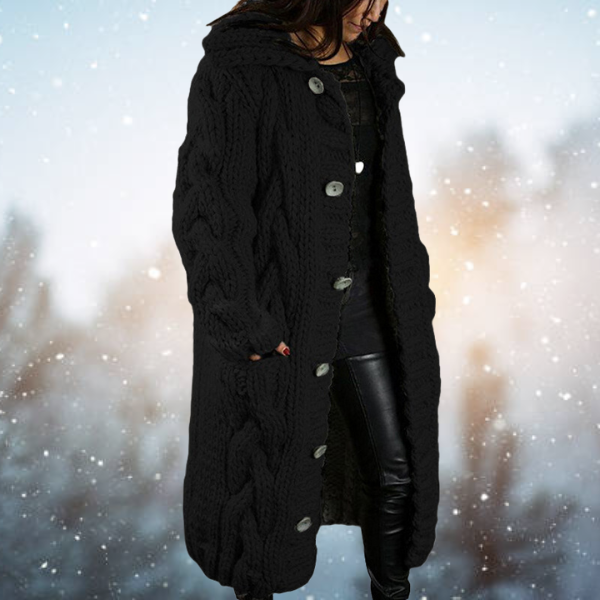 Marceline™ Luxurious comfort Thick woven ladies cardigan