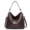 Large leather bag for women