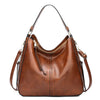 Large leather bag for women