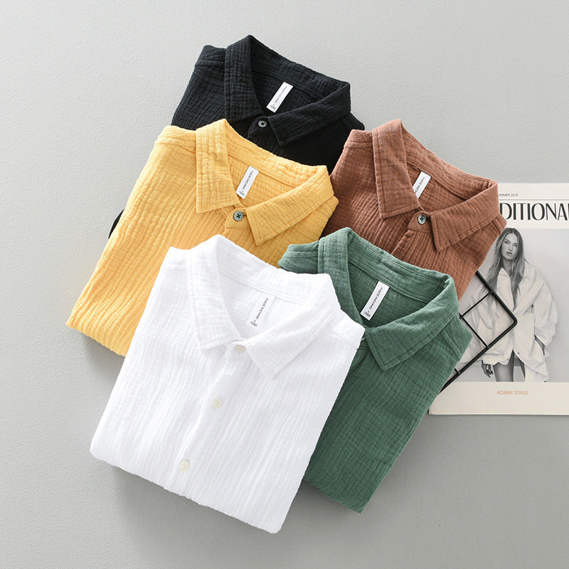 Men's - Lightweight Shirt – Breathable Fabric, Casual Fit – Everyday Wear