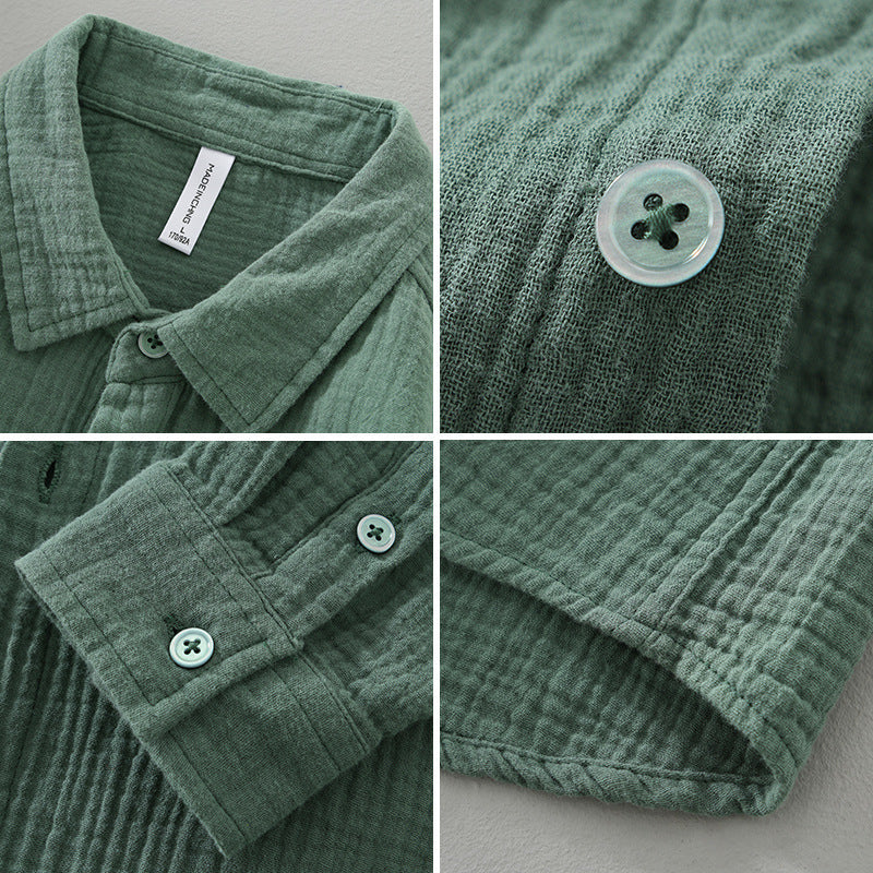 Men's - Lightweight Shirt – Breathable Fabric, Casual Fit – Everyday Wear