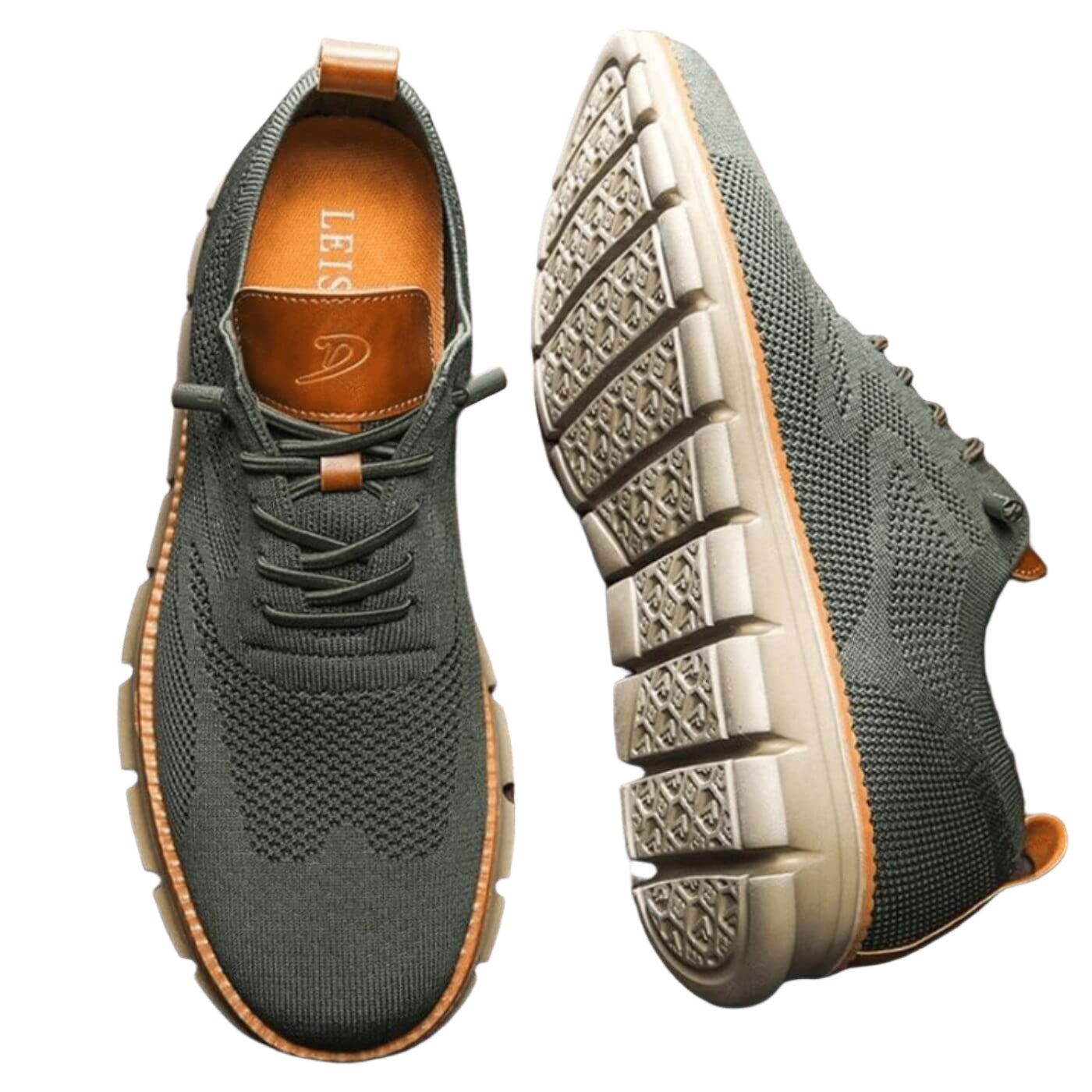 Men's - Comfortable Slip-On Walking Shoes with Arch Support