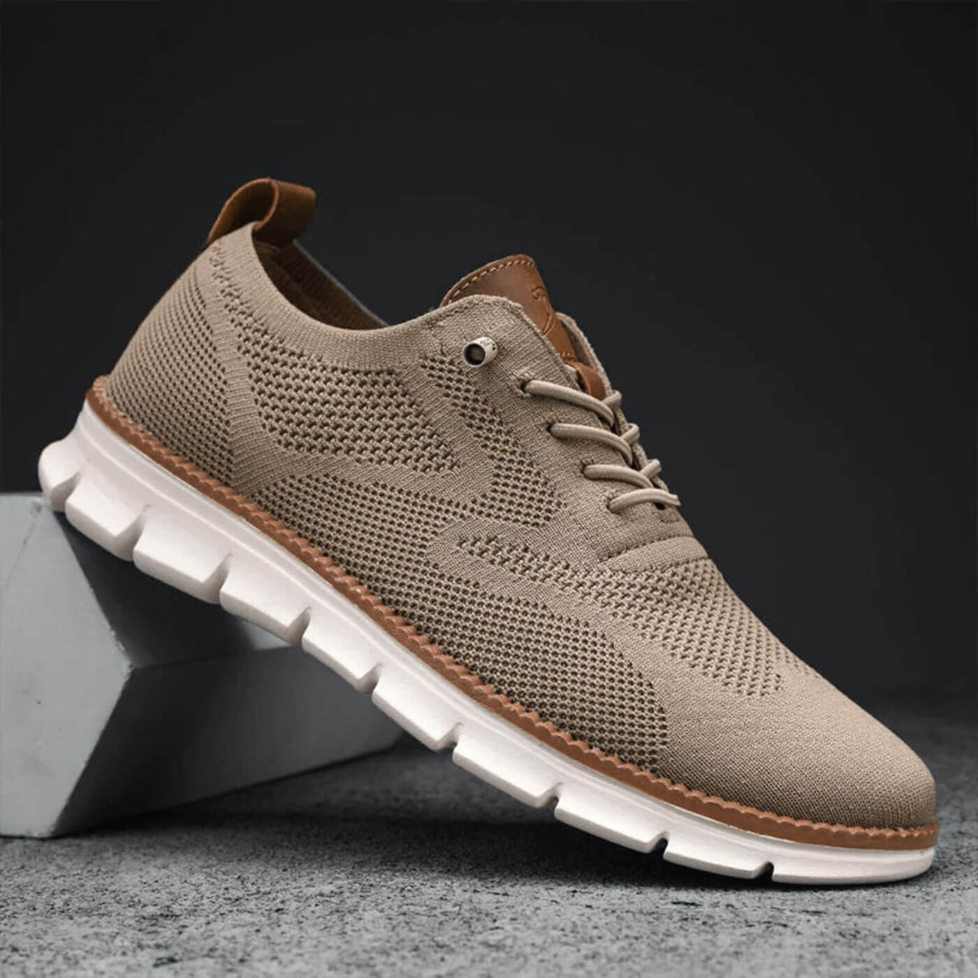 Men's - Comfortable Slip-On Walking Shoes with Arch Support
