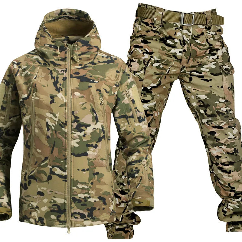 Men's - Outdoor Adventure Set - Waterproof & Windproof Gear - Ultimate Comfort and Protection