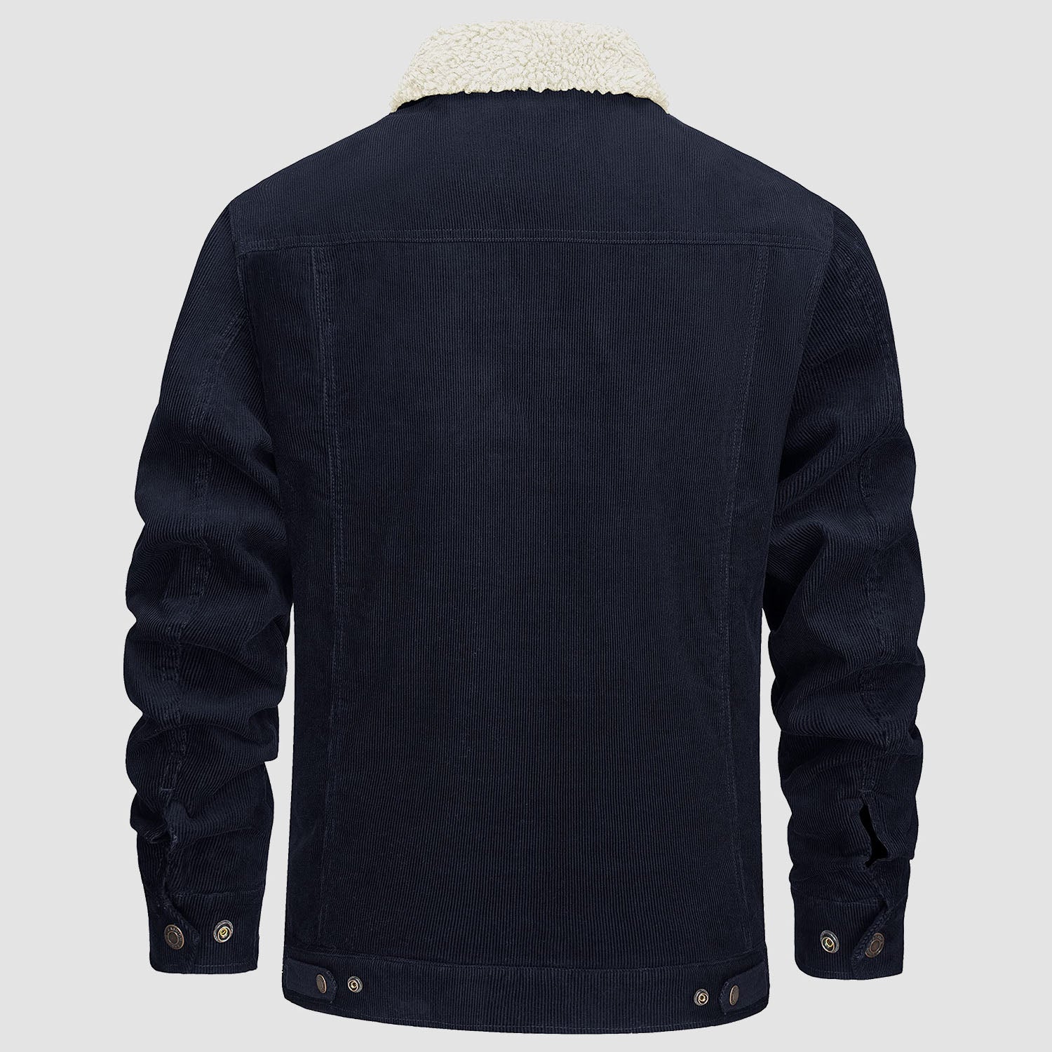 Men's - Corduroy Jacket – Sherpa-Lined, Winter Style – Warm Outerwear