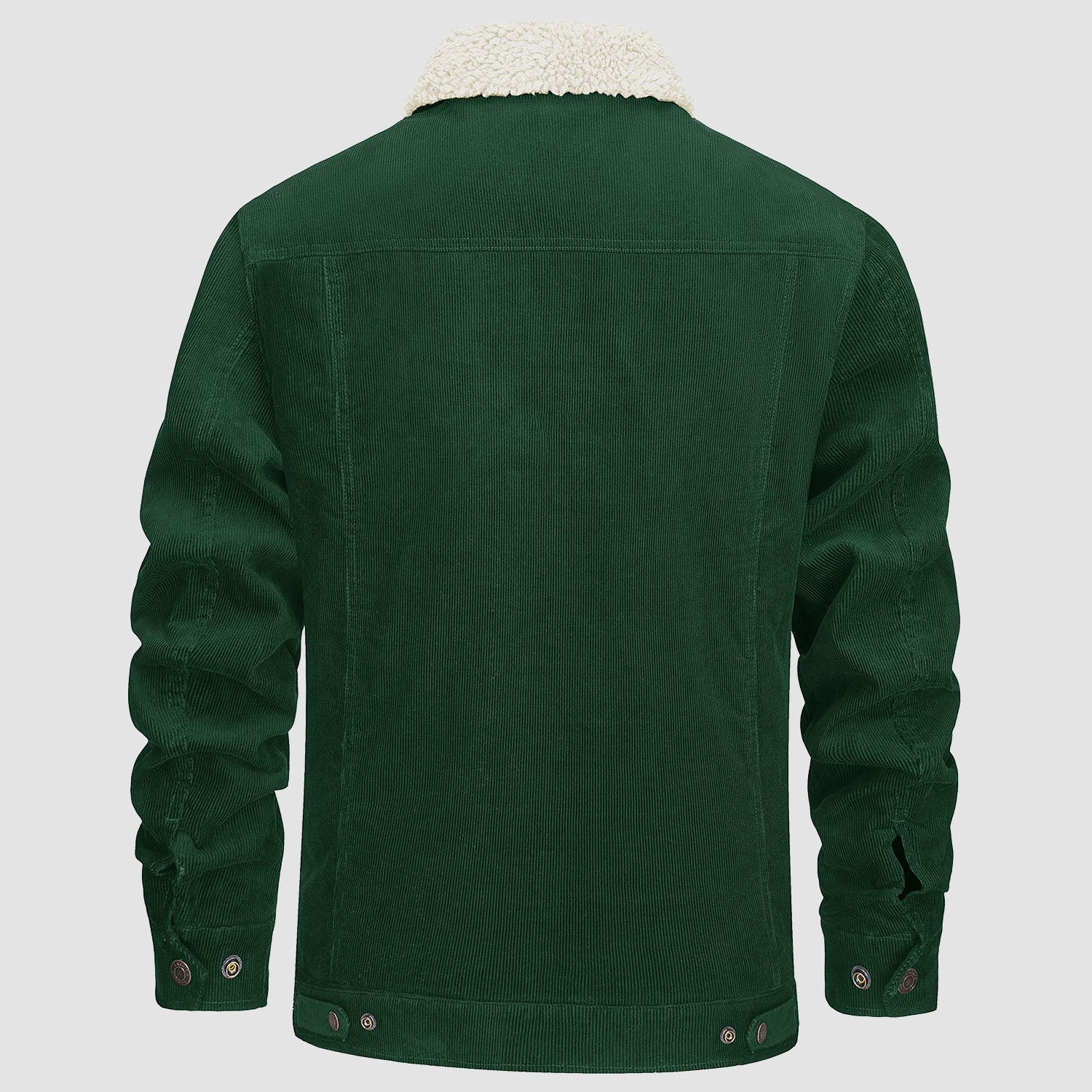 Men's - Corduroy Jacket – Sherpa-Lined, Winter Style – Warm Outerwear