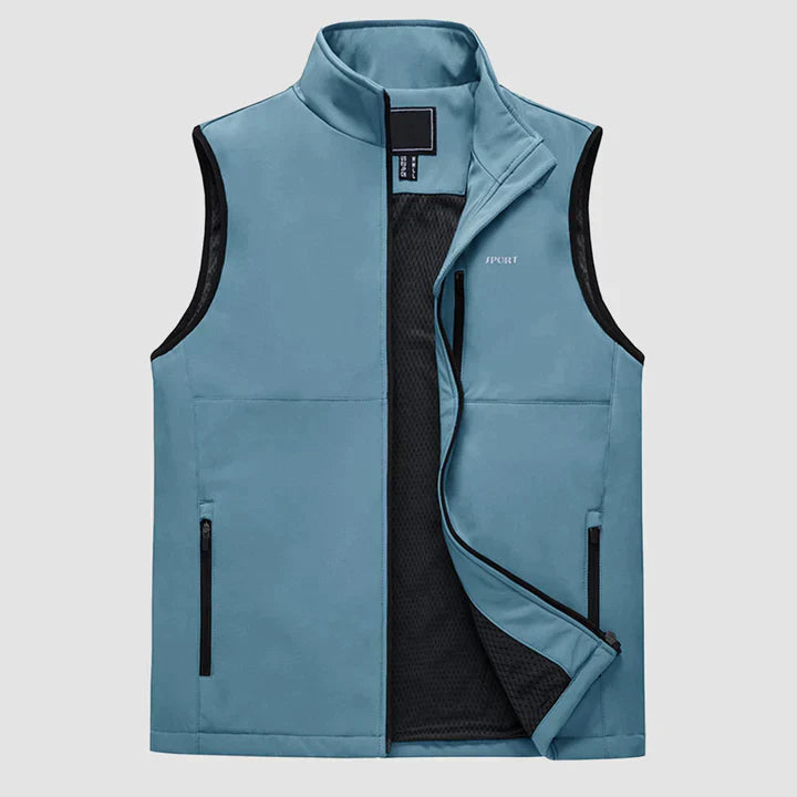 Lightweight Sleeveless Jacket For Men