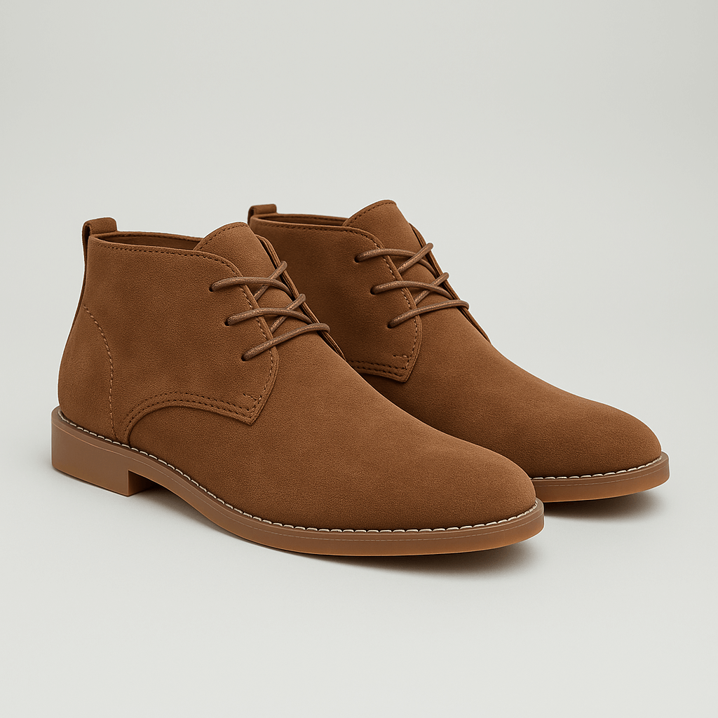 Men's - Classic Leather Shoes - Elegant Style