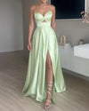 Women's - Stylish Sleeveless Dress - Spaghetti Straps - Comfortable Single-Coloured Design - Perfect for Summer