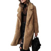 Long teddy coat